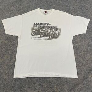 VTG Harley-Davidson 2004 Grand Canyon Prescott AZ T-Shirt XL Made USA Biker Tee